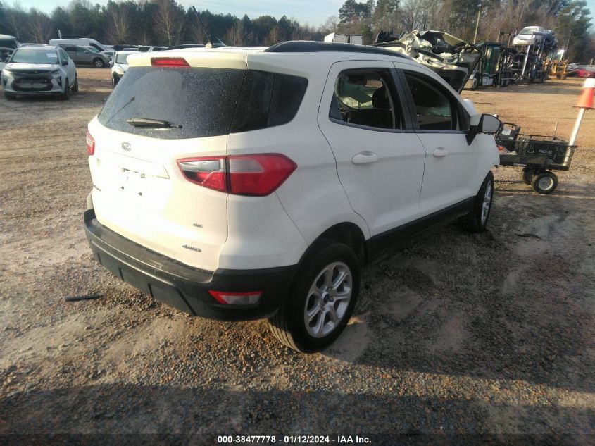 2020 FORD ECOSPORT SE - MAJ6S3GL7LC323251