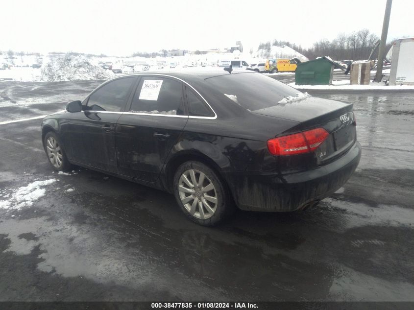 WAUFFAFL0BN015844 | 2011 AUDI A4