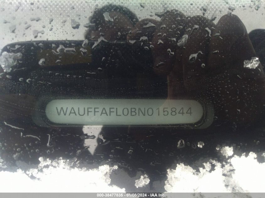 WAUFFAFL0BN015844 | 2011 AUDI A4