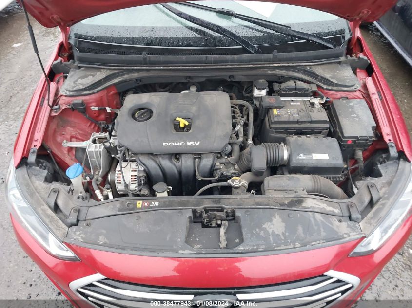 2018 HYUNDAI ELANTRA SEL - 5NPD84LF6JH348925