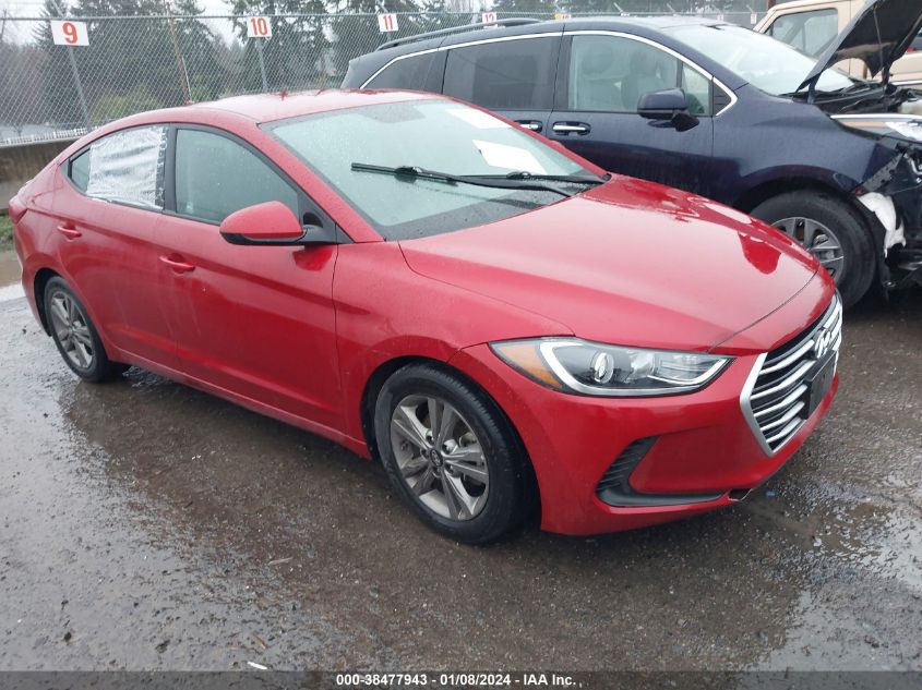 2018 HYUNDAI ELANTRA SEL - 5NPD84LF6JH348925