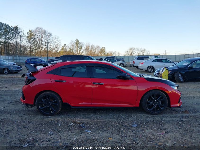 2017 HONDA CIVIC SPORT - SHHFK7H40HU217192