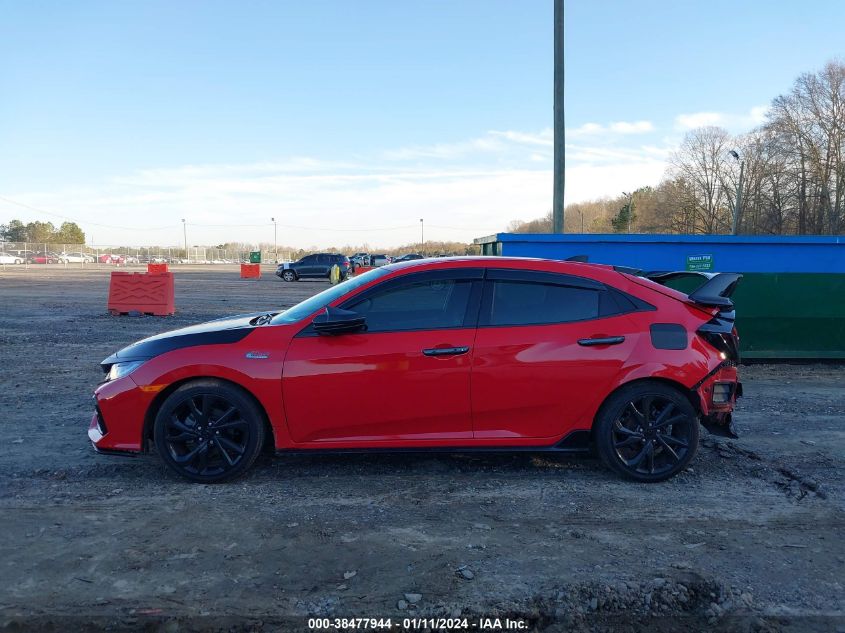 2017 HONDA CIVIC SPORT - SHHFK7H40HU217192