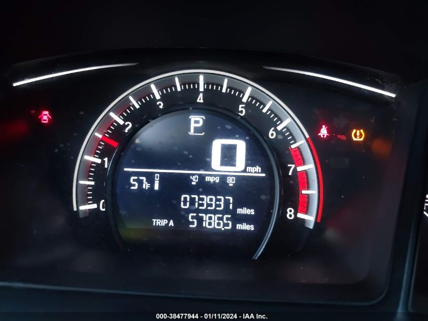 2017 HONDA CIVIC SPORT - SHHFK7H40HU217192