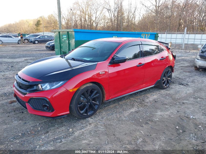 2017 HONDA CIVIC SPORT - SHHFK7H40HU217192