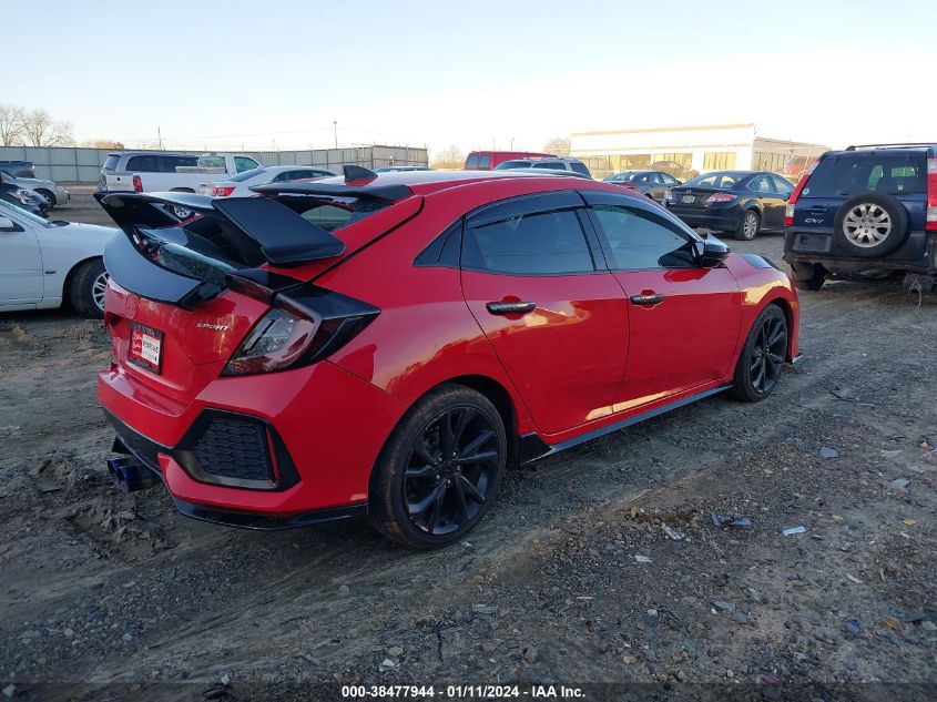 2017 HONDA CIVIC SPORT - SHHFK7H40HU217192