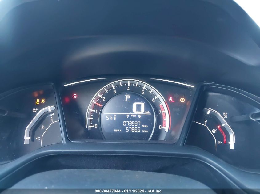 2017 HONDA CIVIC SPORT - SHHFK7H40HU217192