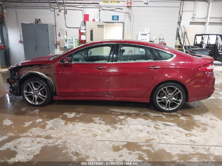 2013 FORD FUSION TITANIUM - 3FA6P0K94DR102494