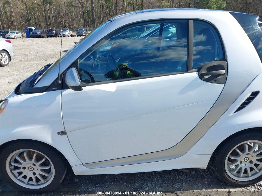 WMEEJ3BAXCK578630, 2012 Smart Fortwo Pure on Copart