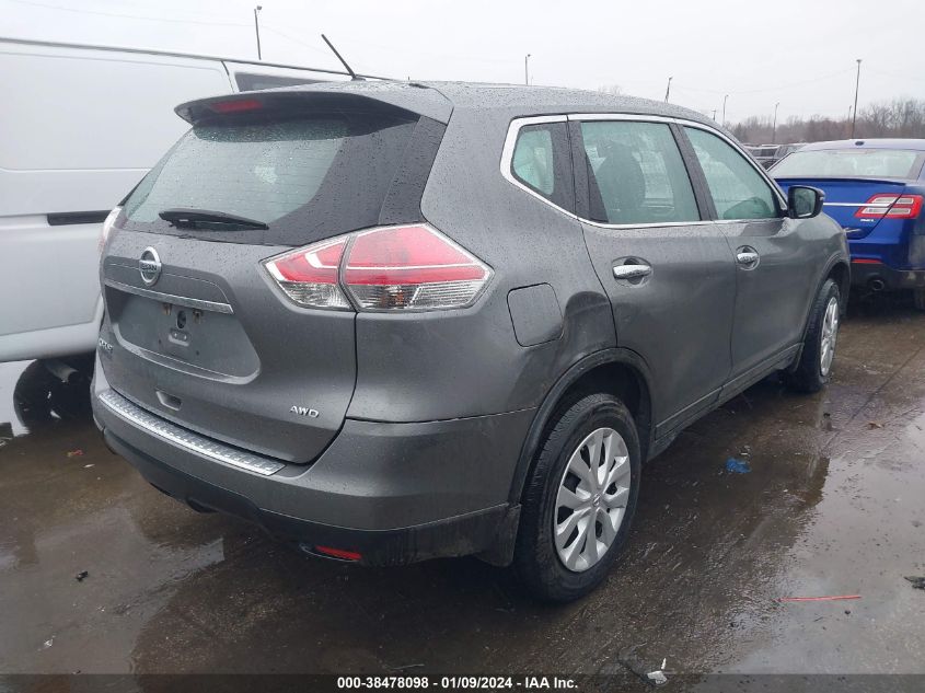 5N1AT2MV7FC755713 | 2015 NISSAN ROGUE