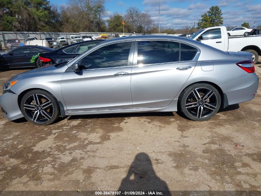 2017 HONDA ACCORD SPORT SE - 1HGCR2F1XHA128543