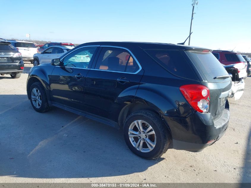 2013 CHEVROLET EQUINOX LS - 2GNALBEK8D6364849