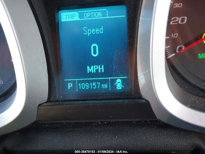 2013 CHEVROLET EQUINOX LS - 2GNALBEK8D6364849