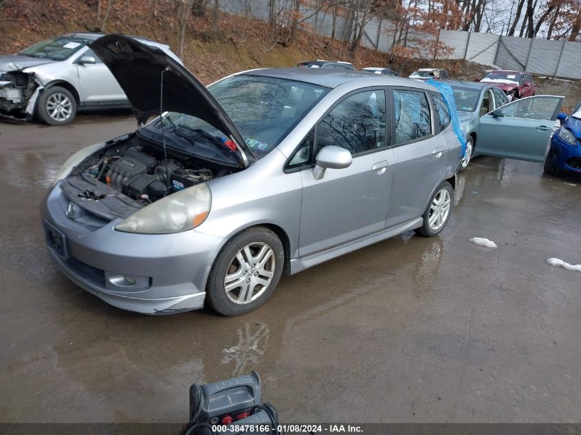 JHMGD38678S014098 | 2008 HONDA FIT