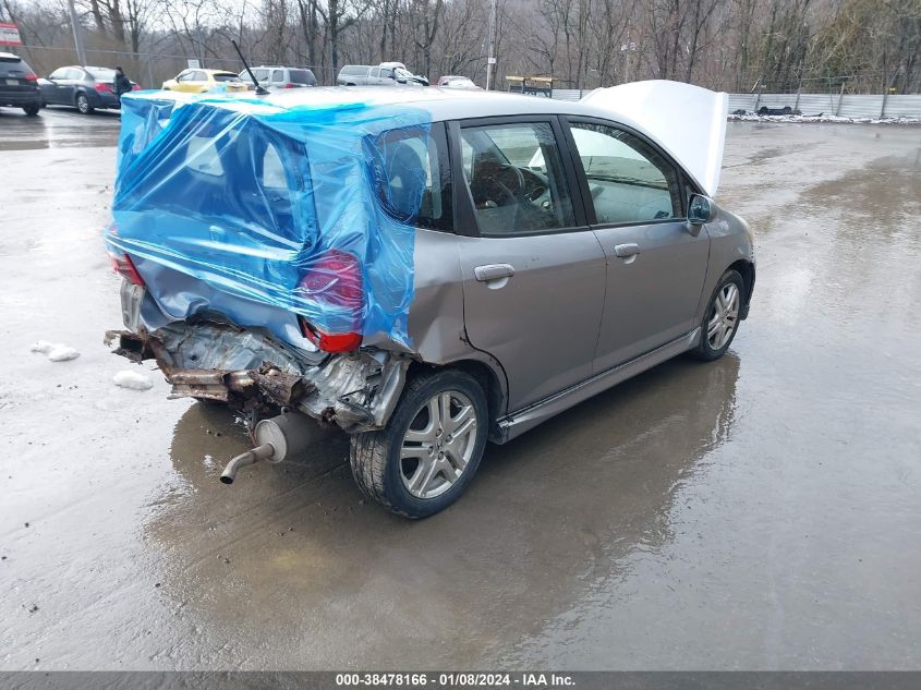 JHMGD38678S014098 | 2008 HONDA FIT