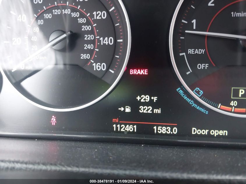2015 BMW 328I GRAN TURISMO XDRIVE - WBA8Z5C50FD671809