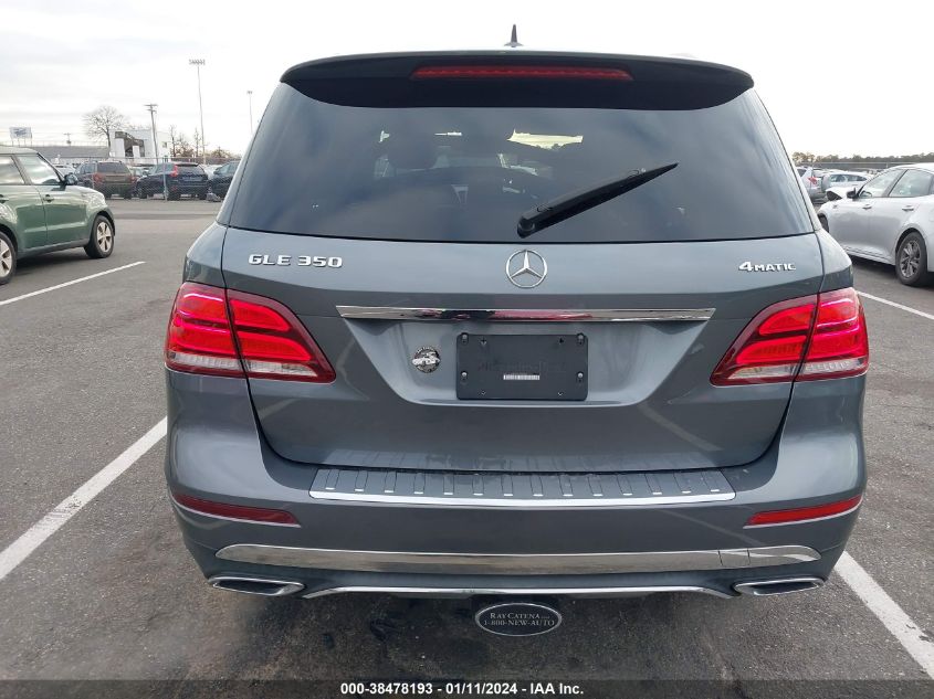 2017 MERCEDES-BENZ GLE 350 4MATIC - 4JGDA5HB6HA950060