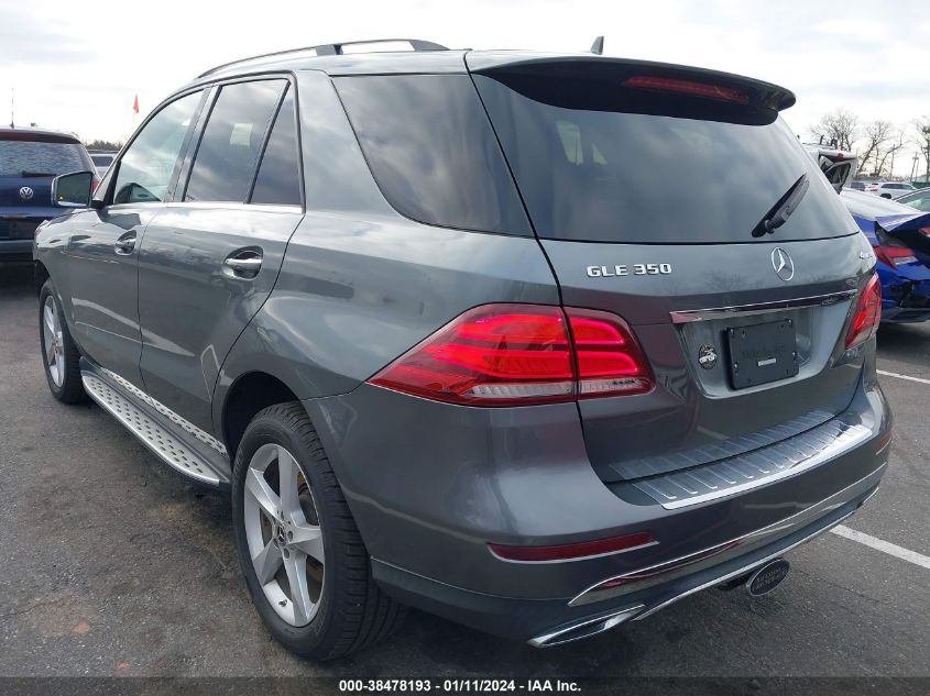2017 MERCEDES-BENZ GLE 350 4MATIC - 4JGDA5HB6HA950060