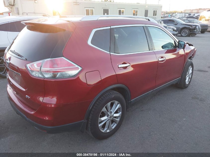 2015 NISSAN ROGUE S/SL/SV - 5N1AT2MLXFC888335