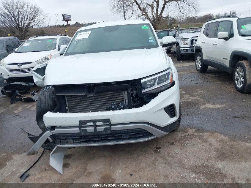 2022 VOLKSWAGEN ATLAS SE - 1V2WR2CA1NC543278