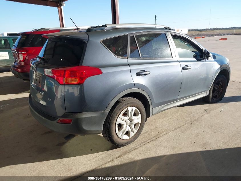 2014 TOYOTA RAV4 LE - JTMZFREV9ED042052