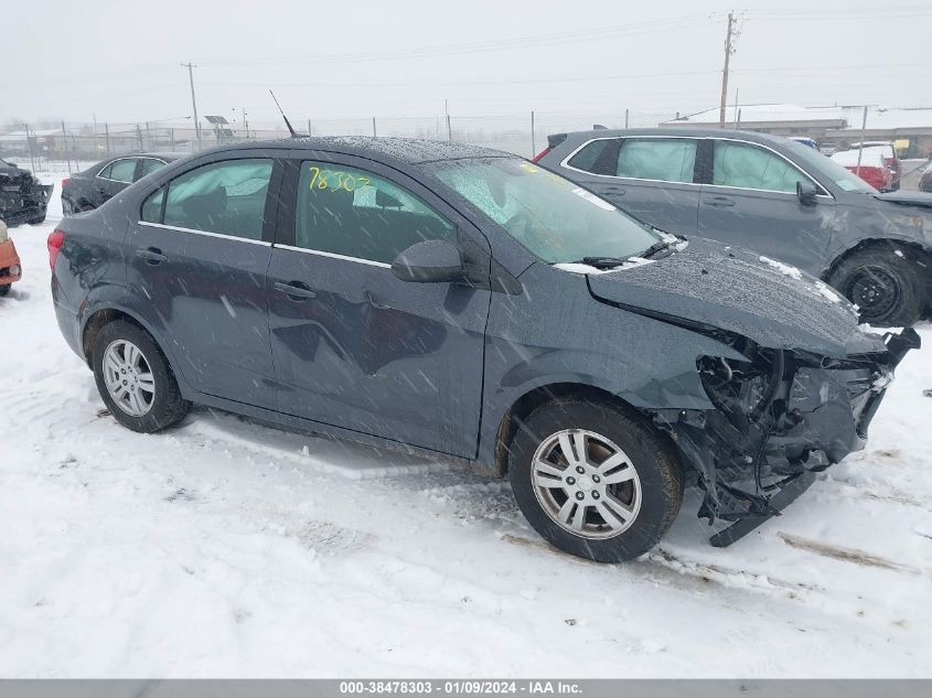 2013 CHEVROLET SONIC LT - 1G1JC5SH8D4136850