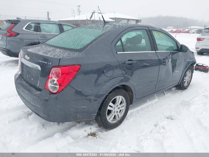 2013 CHEVROLET SONIC LT - 1G1JC5SH8D4136850
