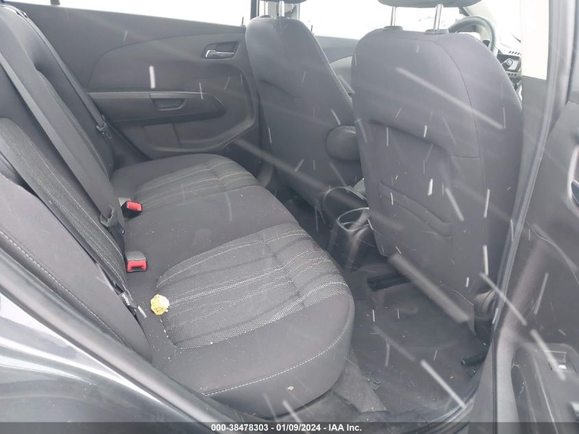 2013 CHEVROLET SONIC LT - 1G1JC5SH8D4136850