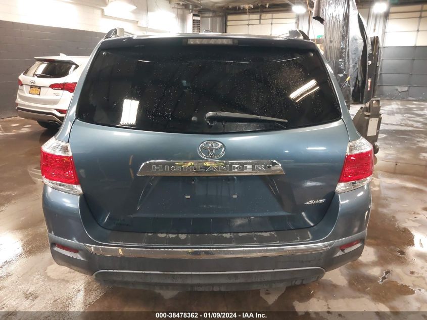 2013 TOYOTA HIGHLANDER LIMITED V6 - 5TDDK3EH5DS245617