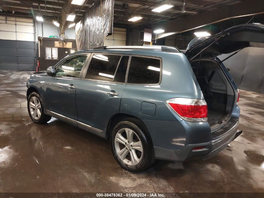 2013 TOYOTA HIGHLANDER LIMITED V6 - 5TDDK3EH5DS245617