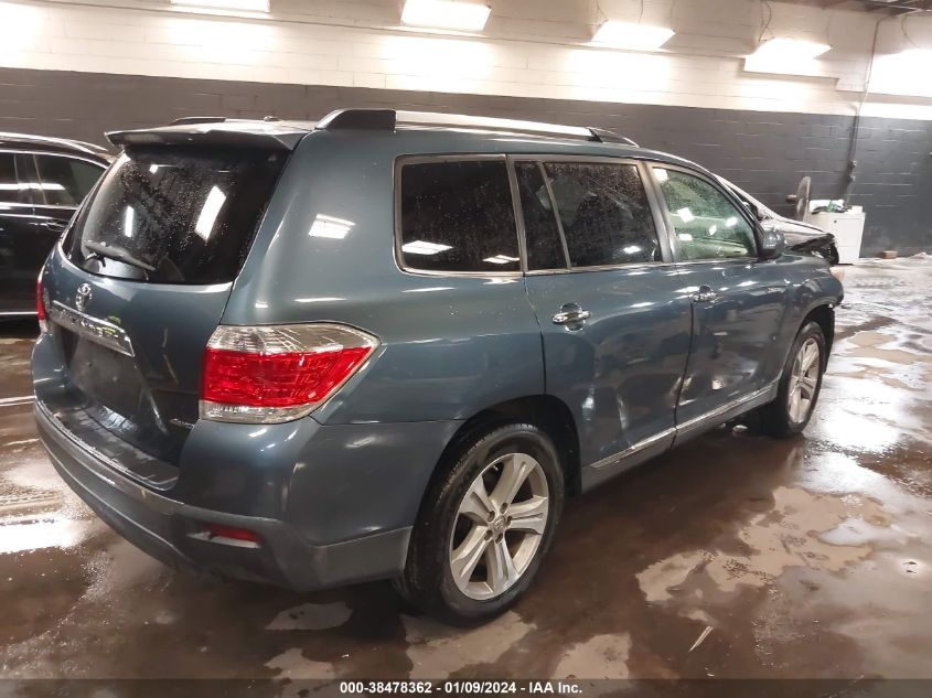 2013 TOYOTA HIGHLANDER LIMITED V6 - 5TDDK3EH5DS245617