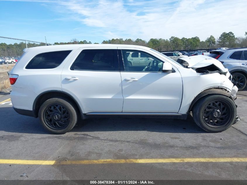 2013 DODGE DURANGO SXT - 1C4RDHAG1DC667217