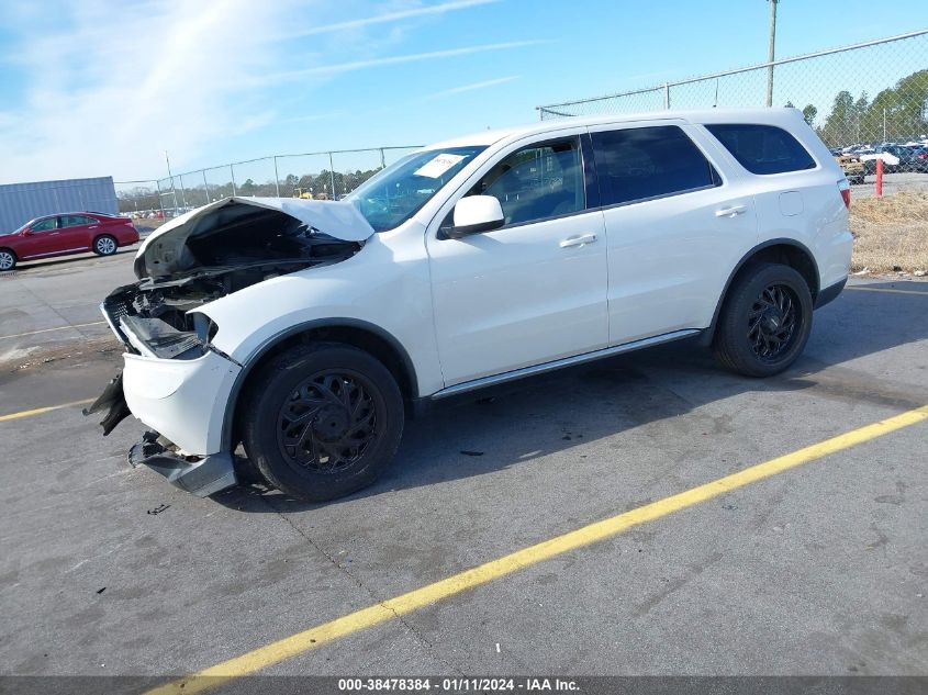 2013 DODGE DURANGO SXT - 1C4RDHAG1DC667217