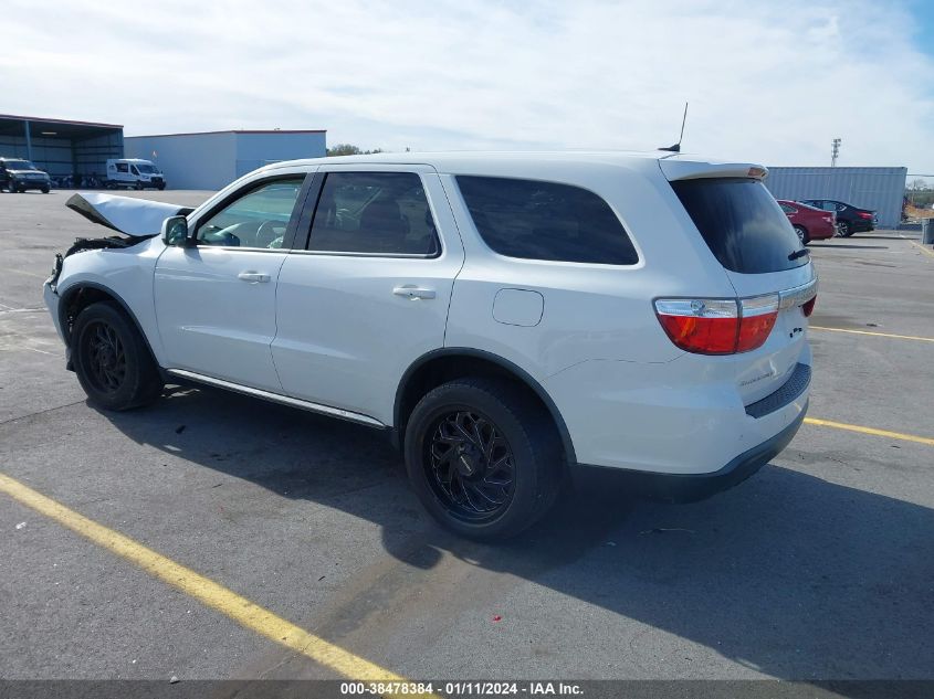 2013 DODGE DURANGO SXT - 1C4RDHAG1DC667217