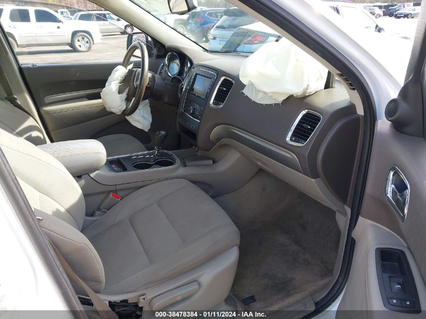 2013 DODGE DURANGO SXT - 1C4RDHAG1DC667217
