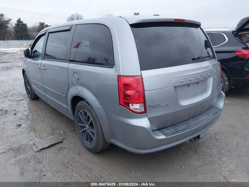 2015 DODGE GRAND CARAVAN AVP/SE - 2C4RDGBG9FR558037