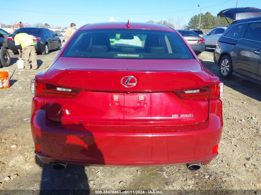 2014 LEXUS IS 250 - JTHBF1D25E5028765