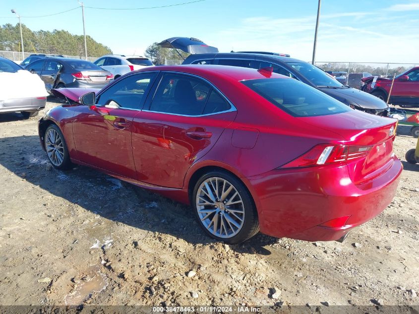 2014 LEXUS IS 250 - JTHBF1D25E5028765