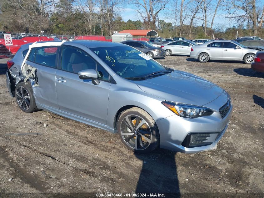 2023 SUBARU IMPREZA SPORT 5-DOOR - 4S3GTAL69P3719591