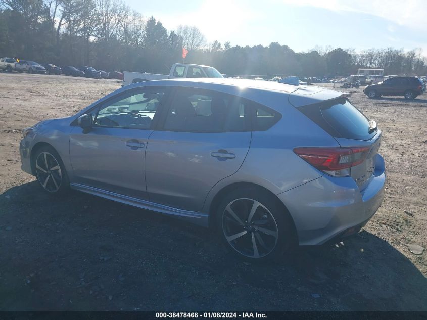 2023 SUBARU IMPREZA SPORT 5-DOOR - 4S3GTAL69P3719591