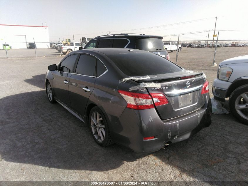 2015 NISSAN SENTRA SR - 3N1AB7AP3FY301723