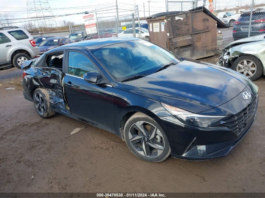 2022 HYUNDAI ELANTRA LIMITED - KMHLP4AG7NU339393