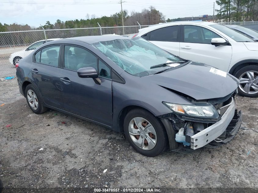 2015 HONDA CIVIC LX - 19XFB2F54FE055845