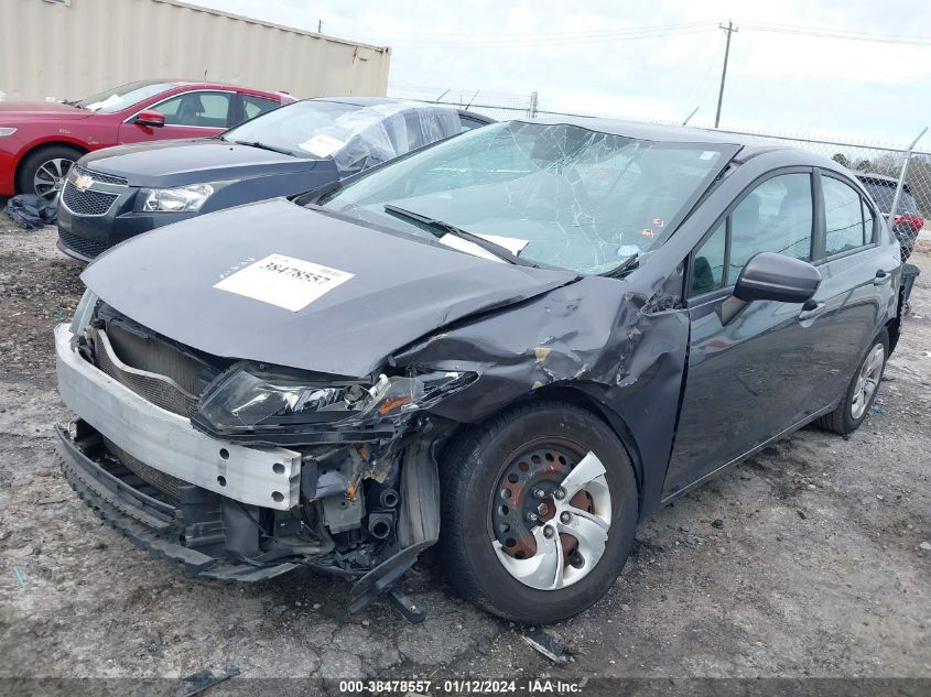 2015 HONDA CIVIC LX - 19XFB2F54FE055845