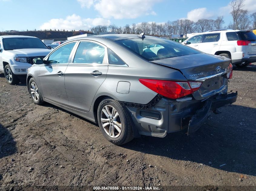 2013 HYUNDAI SONATA GLS - 5NPEB4AC0DH718186