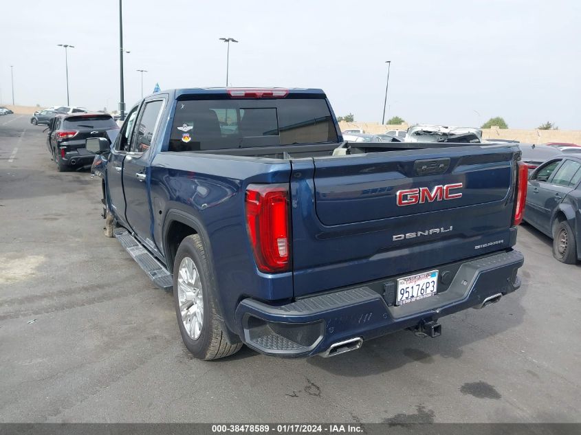 2023 GMC SIERRA 1500 2WD  SHORT BOX DENALI - 1GTPHGED0PZ110564