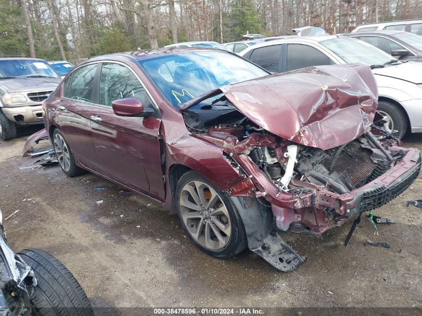 2014 HONDA ACCORD SPORT - 1HGCR2F5XEA136964