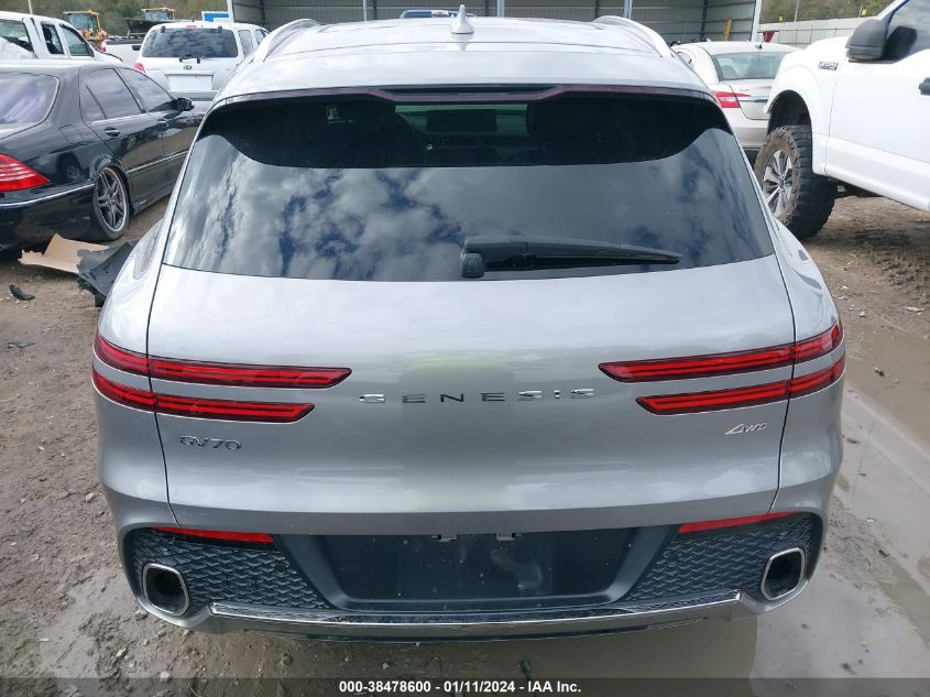 2022 GENESIS GV70 SELECT/ADVANCED/SPORT PRESTIGE - KMUMADTB4NU051582