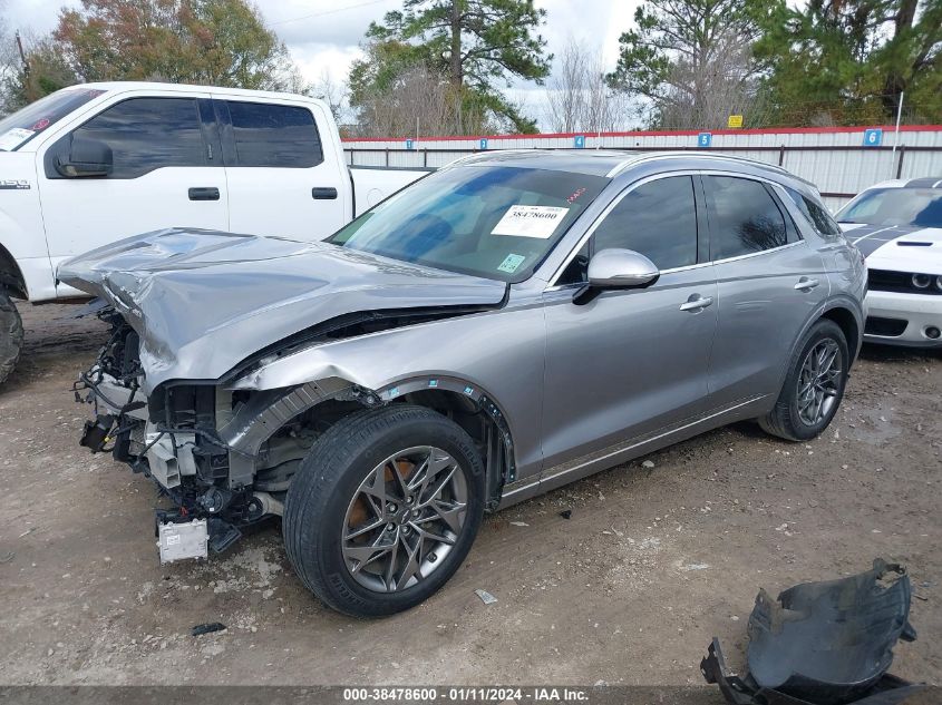 2022 GENESIS GV70 SELECT/ADVANCED/SPORT PRESTIGE - KMUMADTB4NU051582