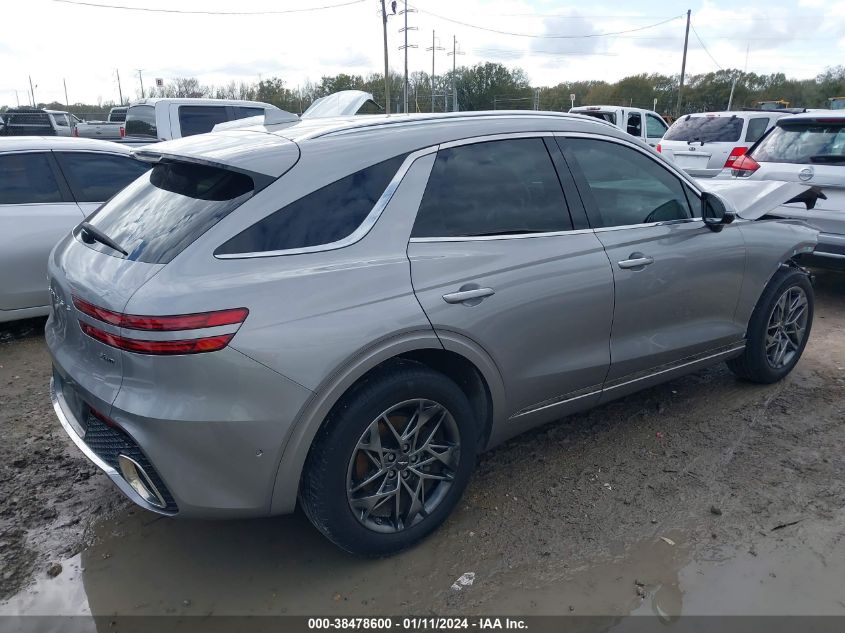 2022 GENESIS GV70 SELECT/ADVANCED/SPORT PRESTIGE - KMUMADTB4NU051582